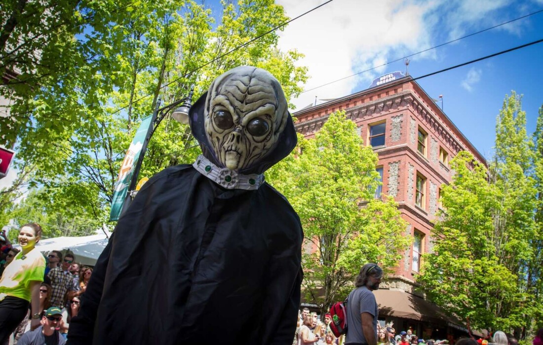 В США найдено НЛО – в городе Портленд объявлен… фестиваль