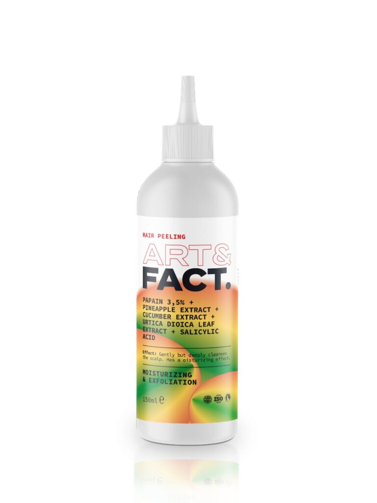 ART&FACT Очищающий и увлажняющий энзимный пилинг для кожи головы и волос с салициловой кислотой