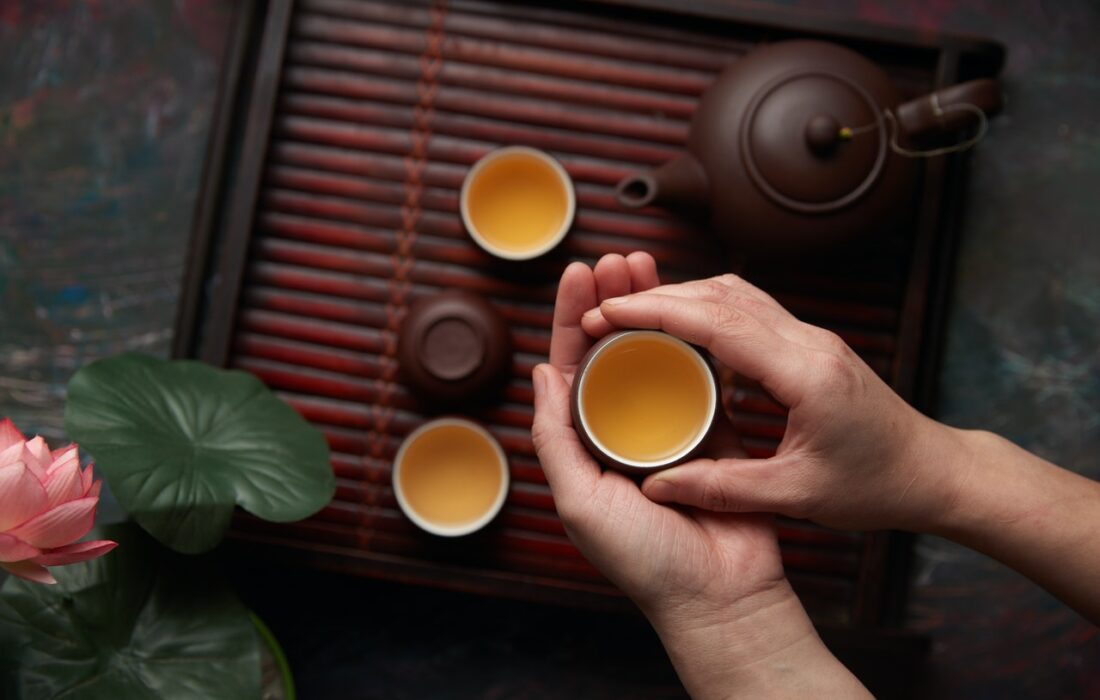 японский чай