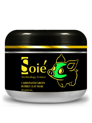 SOIE Carbonated Green Bubble Clay Mask
