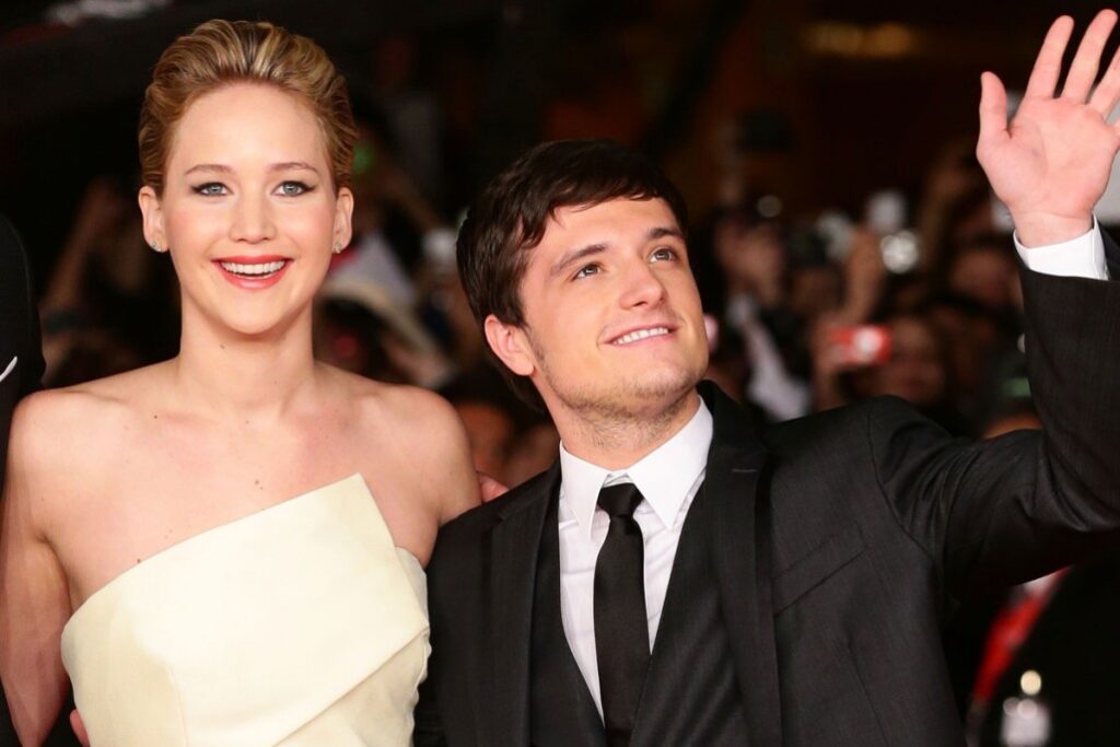 Jennifer Lawrence and Josh Hutcherson