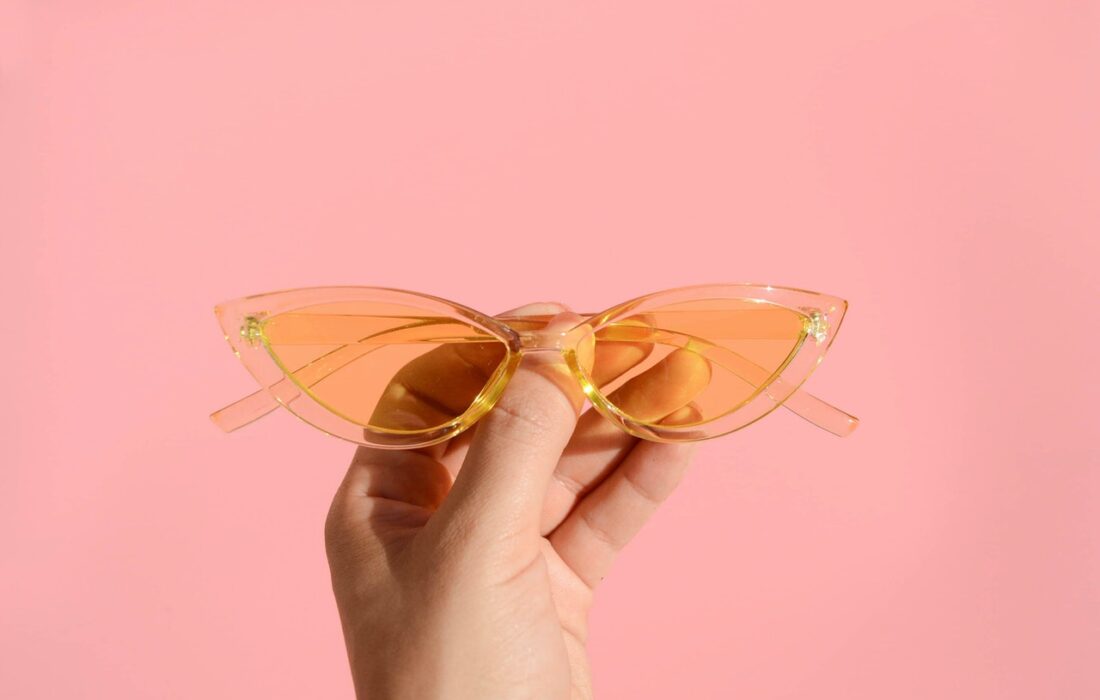 оранжевые очки